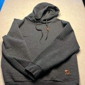 Men’s hoodie waffle style L